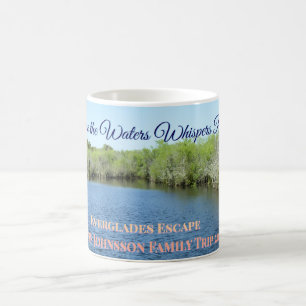 Caneca De Café Fuga dos Everglades - Memória de Viagem em Família