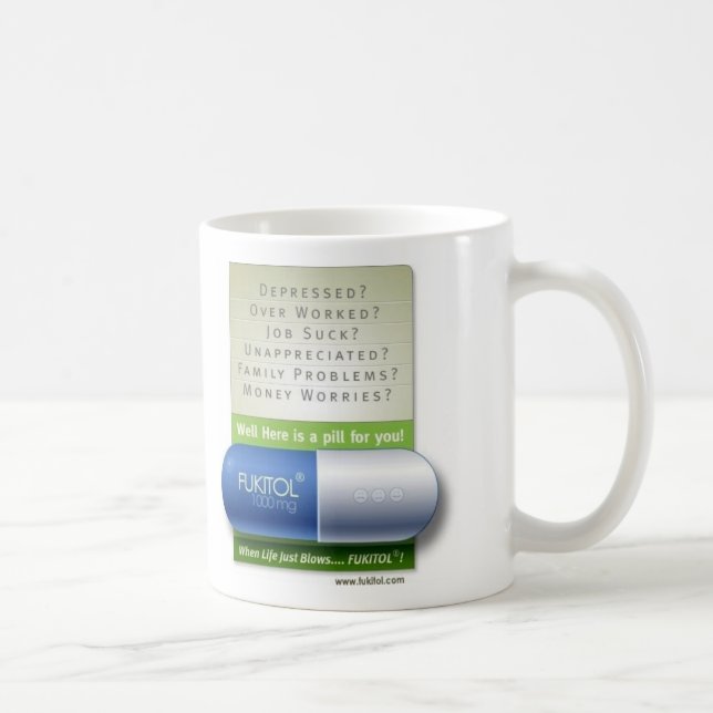 Caneca De Café fukitol (Direita)