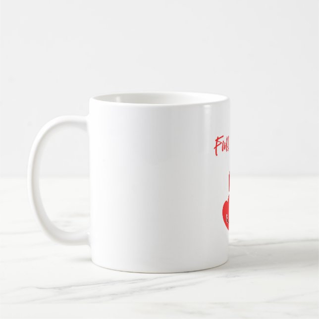 Caneca De Café Full of Love & Giggles Valentine (Esquerda)