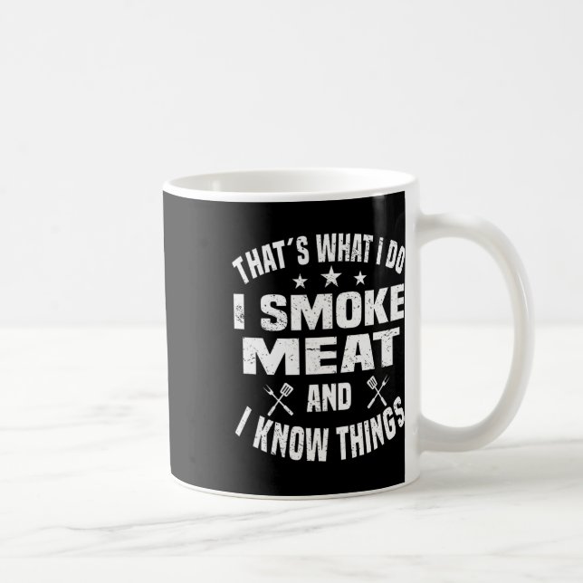 Caneca De Café Fumar Carne De Churrasco De Fumar Carne Fumada 3 (Direita)