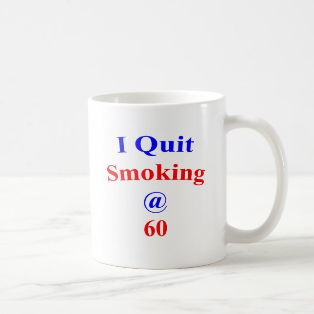 Caneca De Café Fumo parado 60 (Direita)