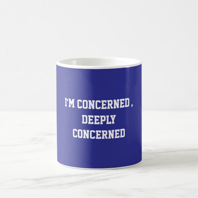 Caneca De Café Fun Blue Sarcastic quote for teachers (Centro)