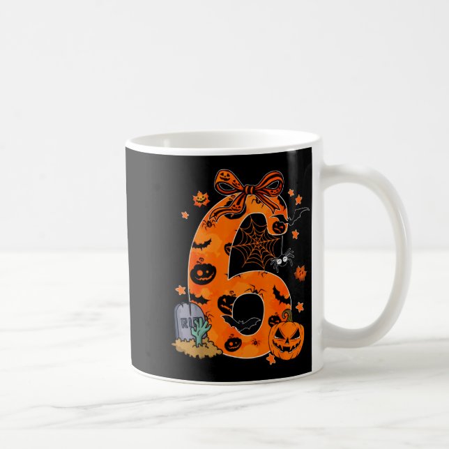 Caneca De Café Fun Six Seven 6 7 Meme Design Couples Halloween  (Direita)