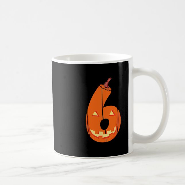 Caneca De Café Fun Six Seven 6 7 Meme Design Couples Halloween Pu (Direita)