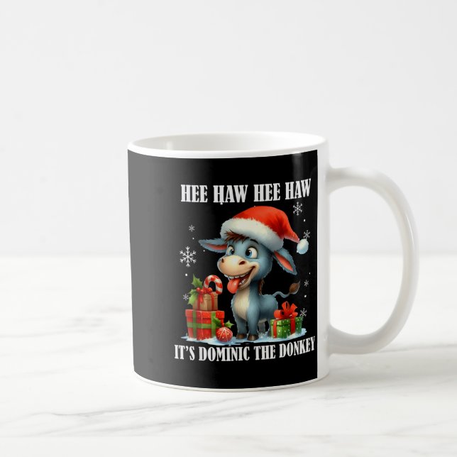Caneca De Café Fun Ugly Christmas Traditions Celebration Funny Ch (Direita)
