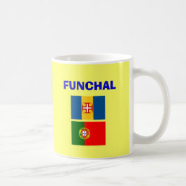 Caneca De Café Funchal Madeira Airport Mug