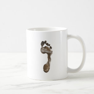 Caneca De Café Funcionamento com os pés descalços