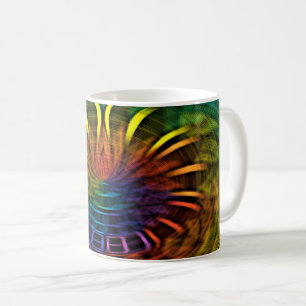 Caneca De Café Funcionamento Mecânico de um Arco-íris