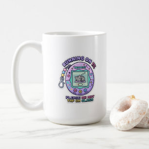 Caneca De Café Funcionando com 1 Porcento Por Favor Não Toque No