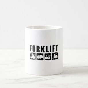 Caneca De Café Funcionário do Operador do Forquilerador de Cotaçã