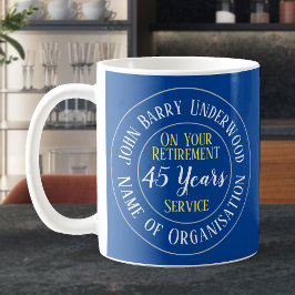 Caneca De Café Funcionário se Aposentando do Trabalho. Aposentado