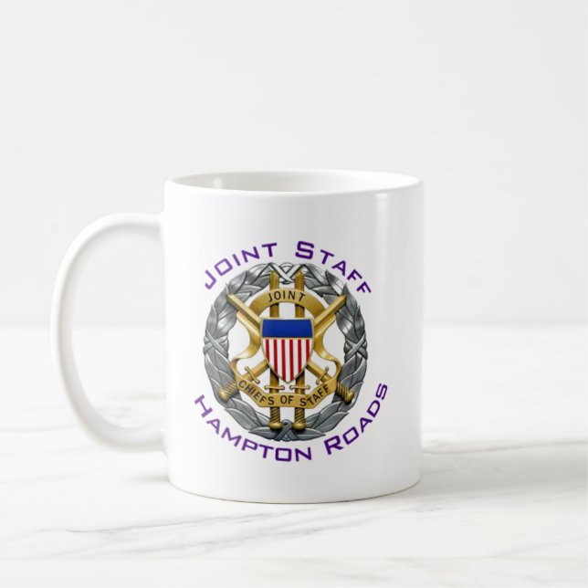 Caneca De Café Funcionarios comum Hampton Roads Mug (Esquerda)