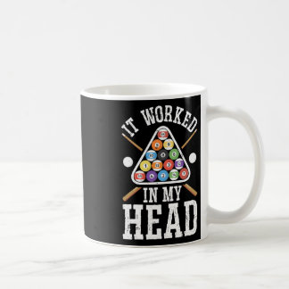 Caneca De Café Funcionou Na Minha Cabeça, Engraçada Piscina Billi