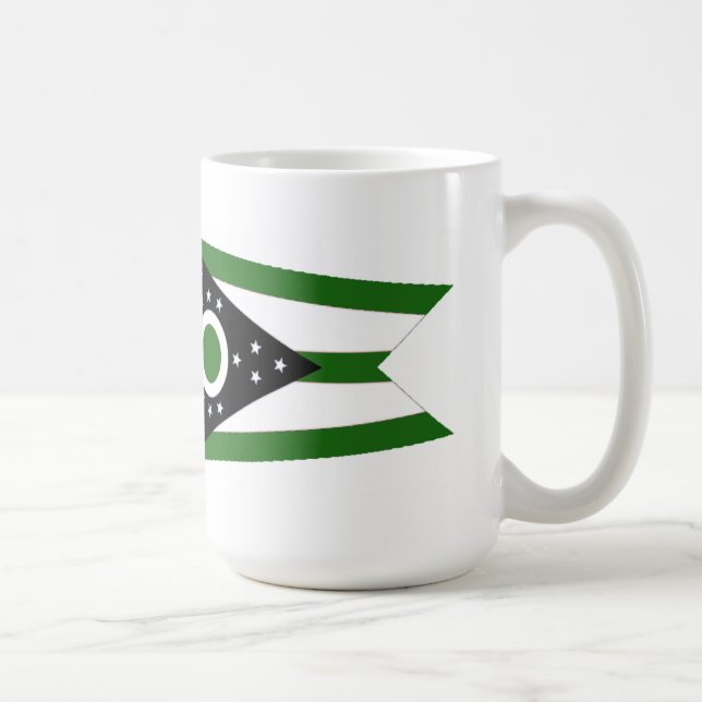 Caneca De Café Fundada em 1804, Ohio Coffee Mug (Direita)