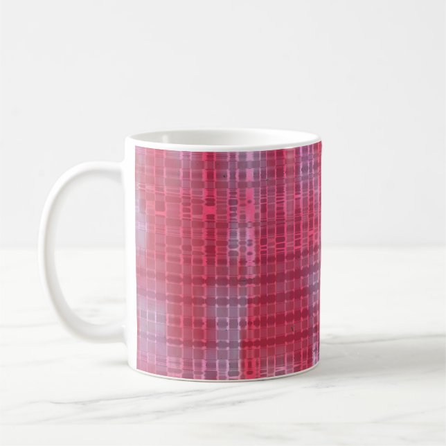 Caneca De Café Fundo abstrato interessante e textu abstrato (Esquerda)