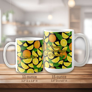 Caneca De Café Fundo alaranjado