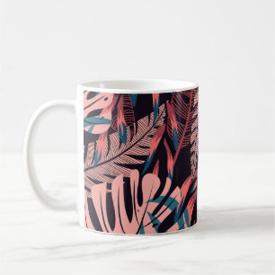 Caneca De Café Fundo brilhante de Verão, sem costura, com triz co