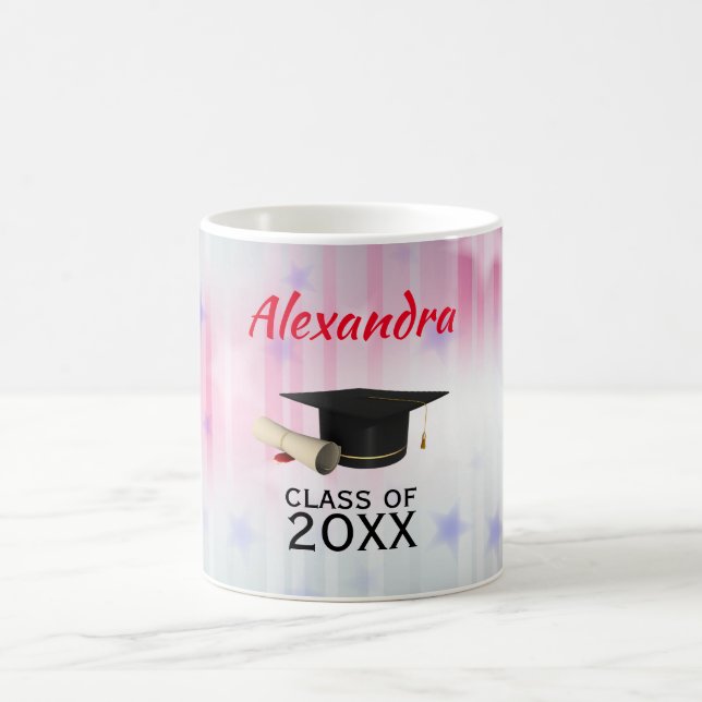 Caneca De Café Fundo da bandeira americana (Centro)