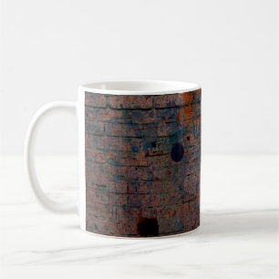 Caneca De Café Fundo da parede de gradação de cores. Vários padrõ