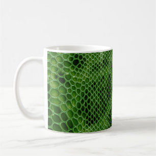 Caneca De Café Fundo da Pele Cobra Exótica