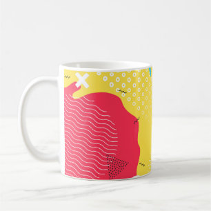 Caneca De Café Fundo de abstrato de apresentação de cores ou cria