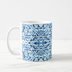 Caneca De Café Fundo de inverno. Pintado Pintado De Mão De Água A