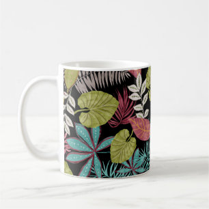 Caneca De Café Fundo de textura de tartan branco amarelo. camisa