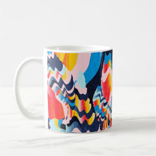 Caneca De Café fundo digital de cinzas