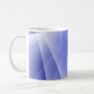 Caneca De Café Fundo do Vazio Fratural Azul