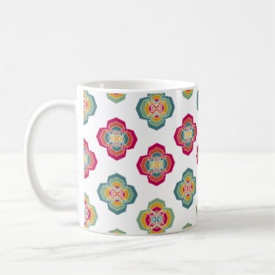 Caneca De Café Fundo Floral sem abstrato, textura superficial