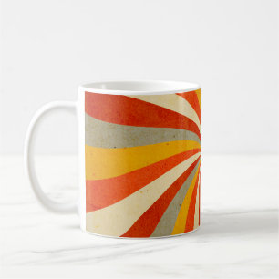 Caneca De Café fundo retrô com um plano de fundo torção,retr