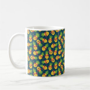 Caneca De Café Fundo sem descontinuidades desenhado à mão com dr