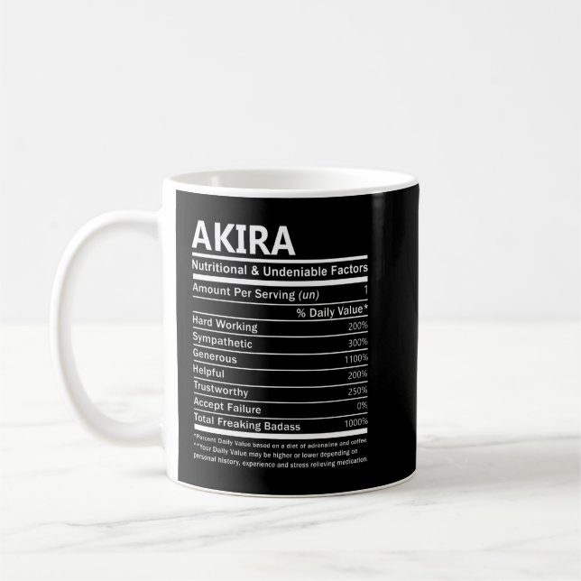Caneca De Café Funniest Akira Kurosawa samurai Idol Dão-lhe prese (Esquerda)