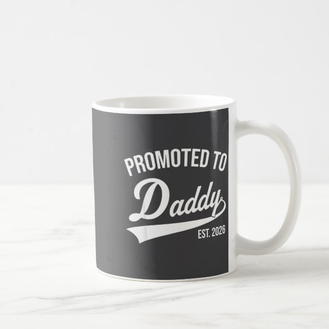 Caneca De Café Funny 1st Time Dad Est 2026 New Dad New First Fath (Direita)