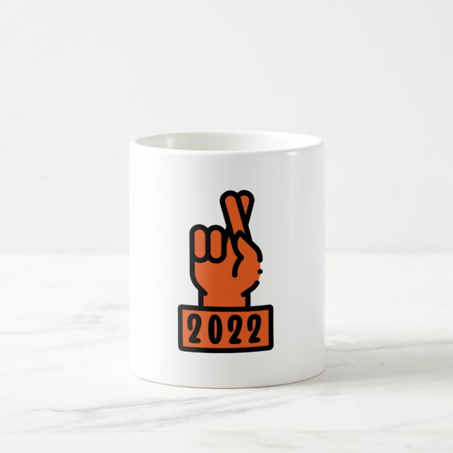 Caneca De Café Funny 2022 Good Luck Gift (Centro)