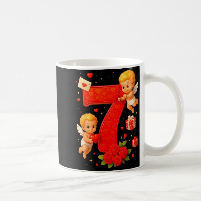 Caneca De Café Funny 67 Meme Six Seven Matching Couples Valentine (Direita)