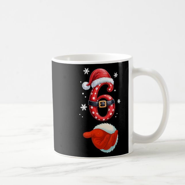 Caneca De Café Funny 67 Six Seven Meme Couple Matching Christmas  (Direita)