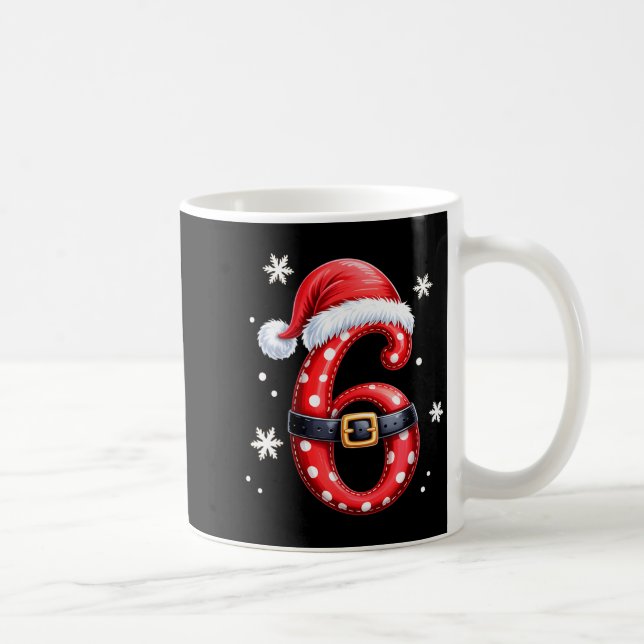 Caneca De Café Funny 67 Six Seven Meme Couple Matching Christmas  (Direita)