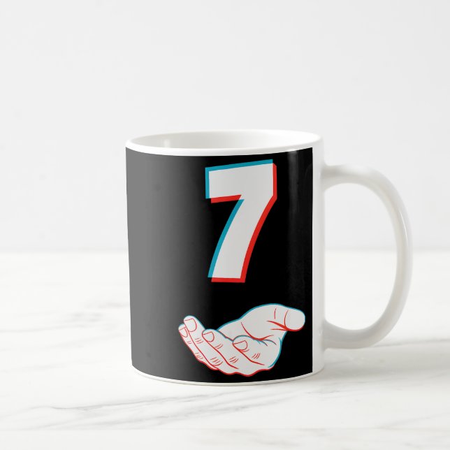 Caneca De Café Funny 67 Six Seven Meme Couple Matching Halloween  (Direita)