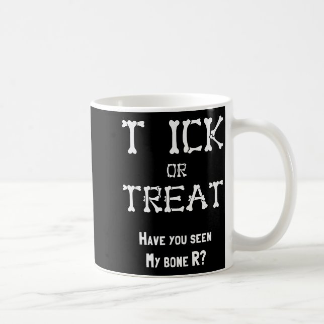 Caneca De Café Funny Adult Halloween- Inappropriate Halloween Shi (Direita)