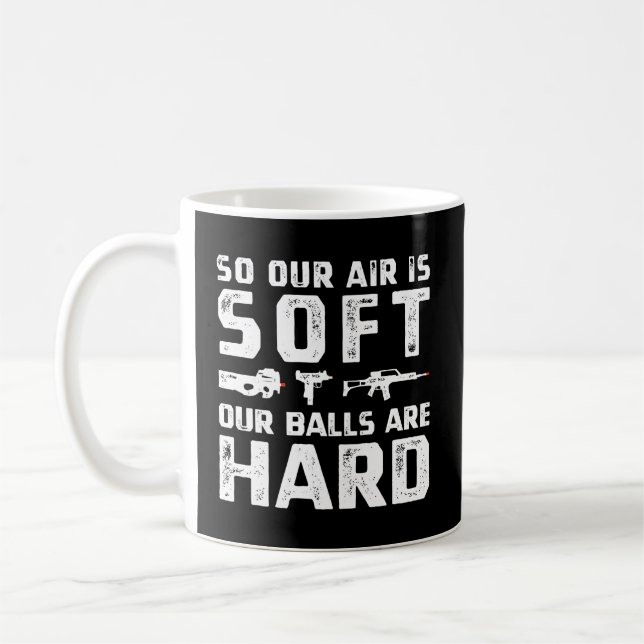 Caneca De Café Funny Airsoft Balls Duro Airsofte Sport Airsofte (Esquerda)