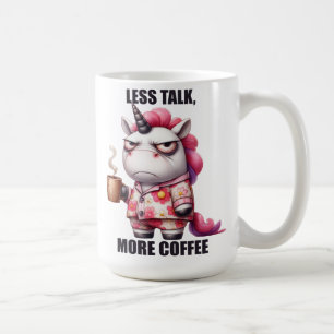 Caneca De Café Funny Animal/Café/Unicorn