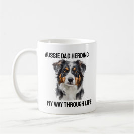 Caneca De Café Funny Aussie Pai Herding Mug