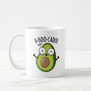 Caneca De Café Funny Avocado Scare Puns da A-boo