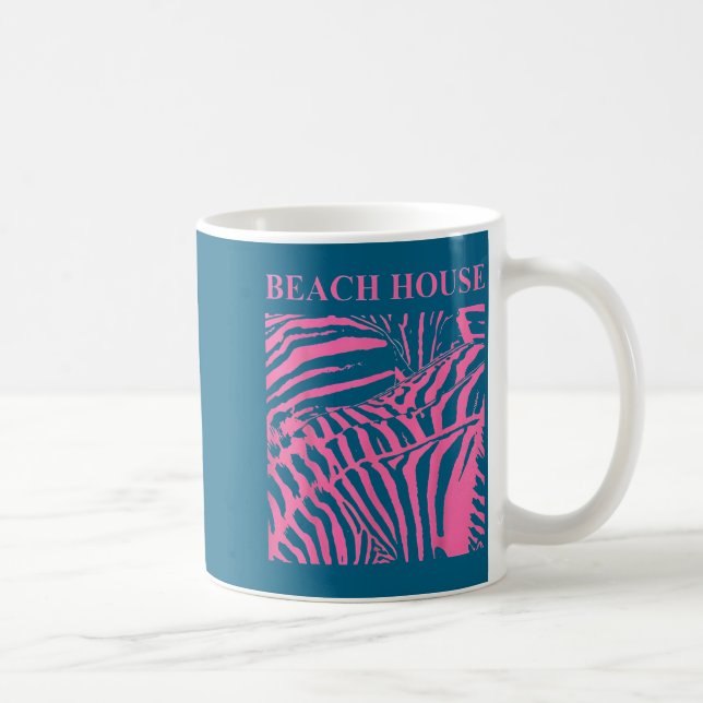 Caneca De Café Funny Beach House For Man And Women  (Direita)