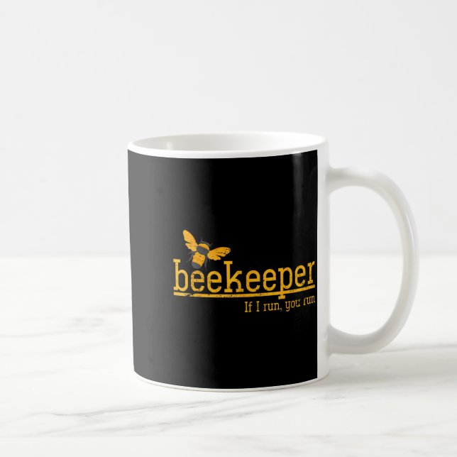 Caneca De Café Funny Bee Hive Honey Lover Gift Beekeeper  (Direita)
