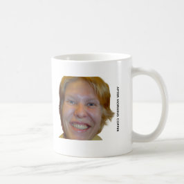 Caneca De Café Funny Before and After Morning Coffee Meme Mug