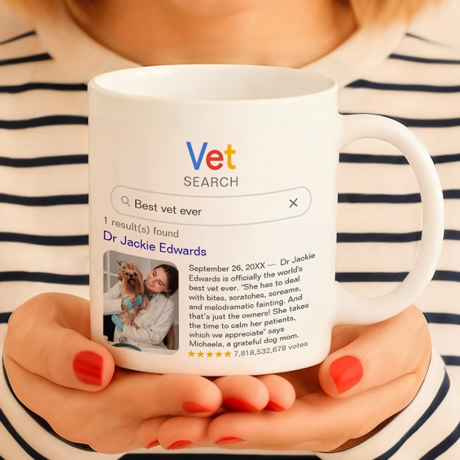 Caneca De Café Funny Best Vet Ever Search Results With Photo (Criador carregado)