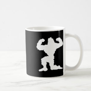 Caneca De Café Funny Bodybuilding Bigfoot Bodybuilder Weightlifti