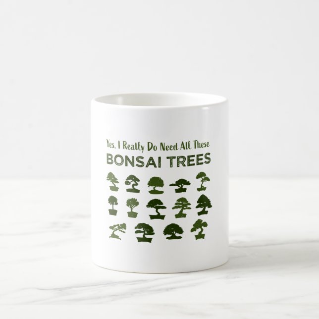 Caneca De Café Funny Bonsai Tree Care Penjing Zen Gift (Centro)